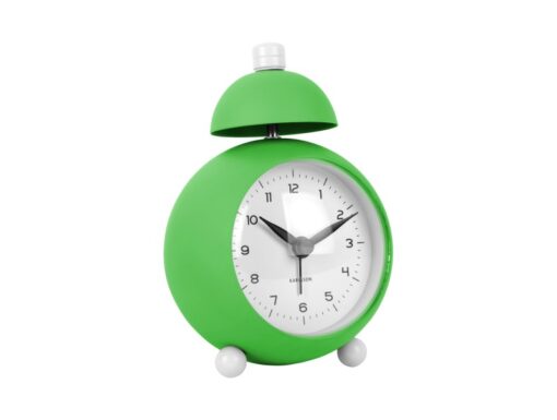 groene klok met alarm