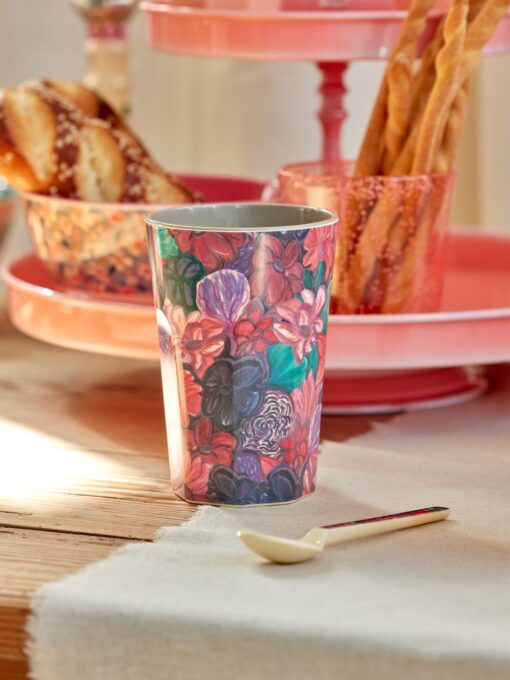 cup melamine medium bloemen