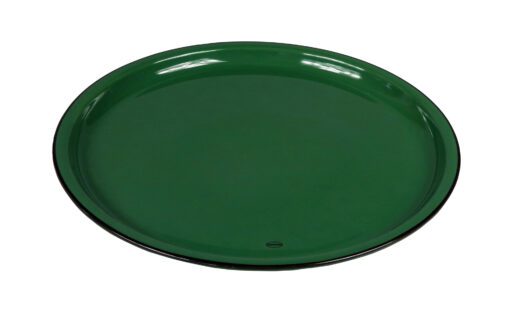 dinerbord donker groen retro