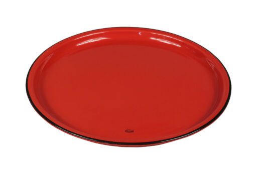 retro rood dinerbord