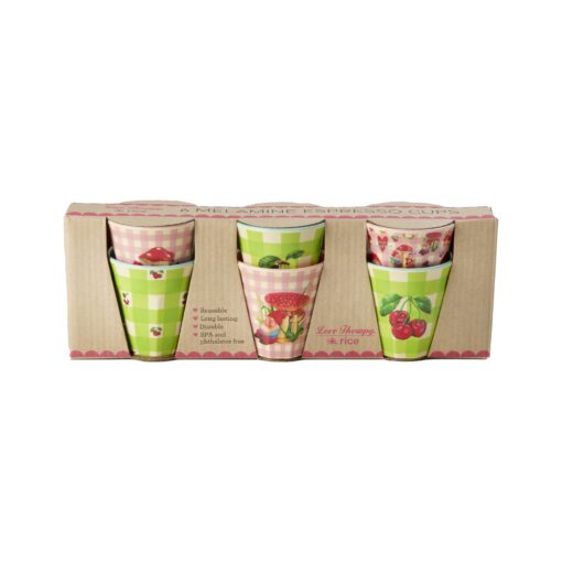 melamine cups espresse set van 6